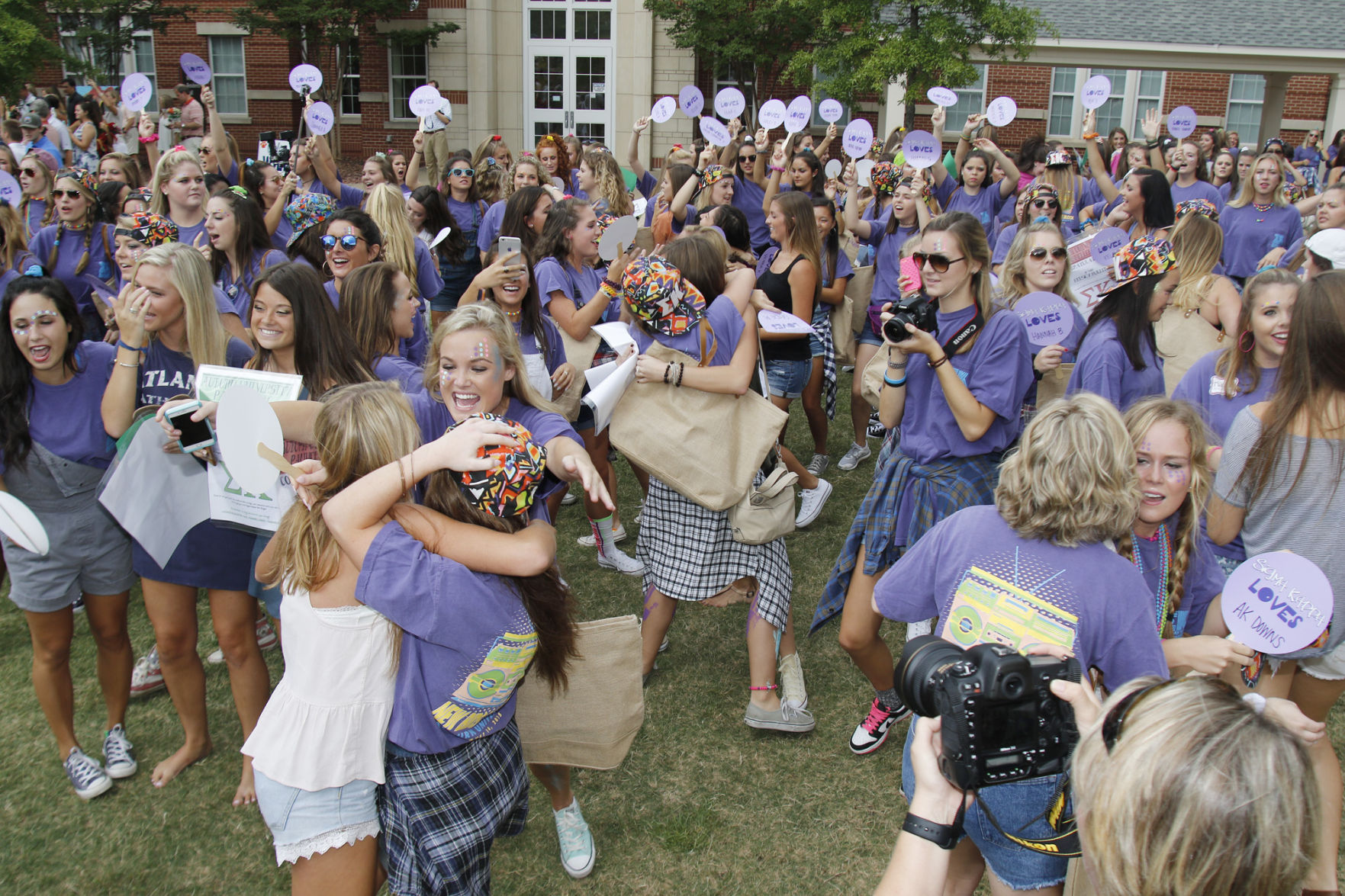 Auburn University bid day 2015